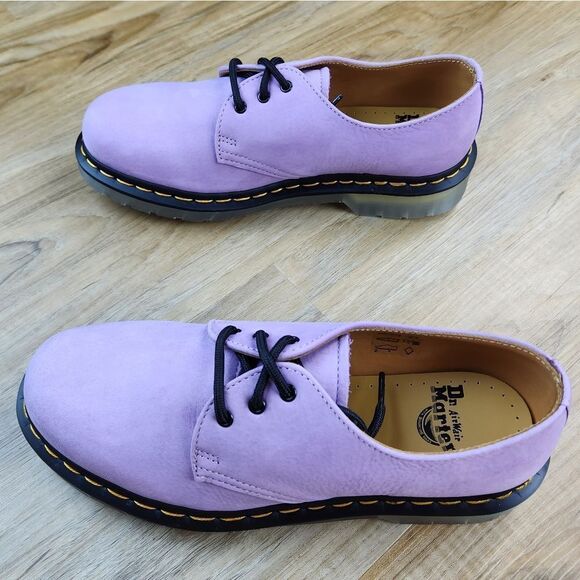 🩵NIB Dr. Martens Iced II Lilac Buttersoft Suede 1461 Oxfords Size 11 - Picture 8 of 14